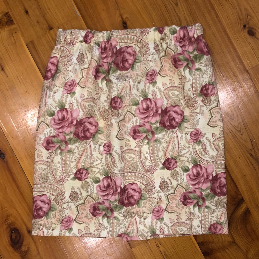 Floral Skirt
